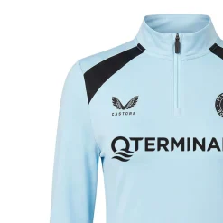 Castore Feyenoord Trainingspak 1/4-Zip 2026-2027 Dames Lichtblauw Zwart