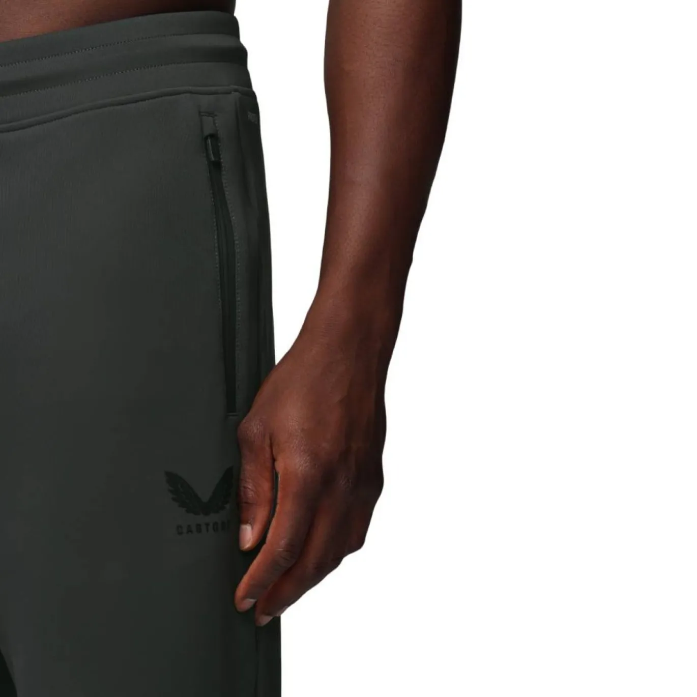 Castore Flex Lifestyle Joggingbroek Donkergrijs Zwart