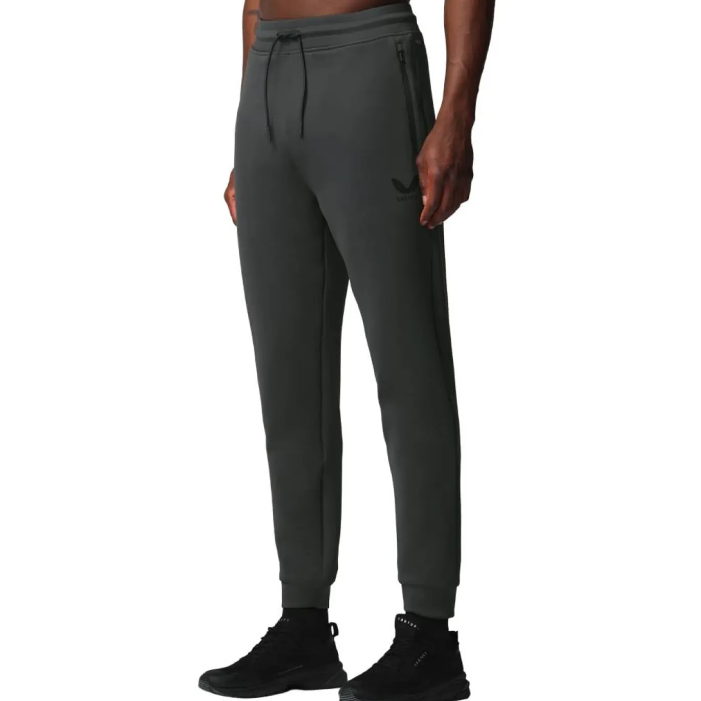 Castore Flex Lifestyle Joggingbroek Donkergrijs Zwart