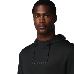 Castore Flex Lifestyle Joggingpak Hooded Zwart Donkergrijs