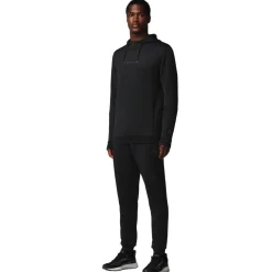 Castore Flex Lifestyle Joggingpak Hooded Zwart Donkergrijs