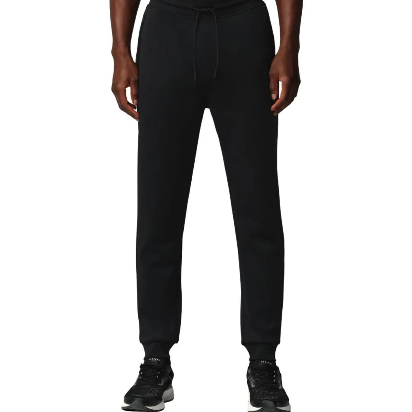 Castore Flex Lifestyle Joggingpak Hooded Zwart Donkergrijs