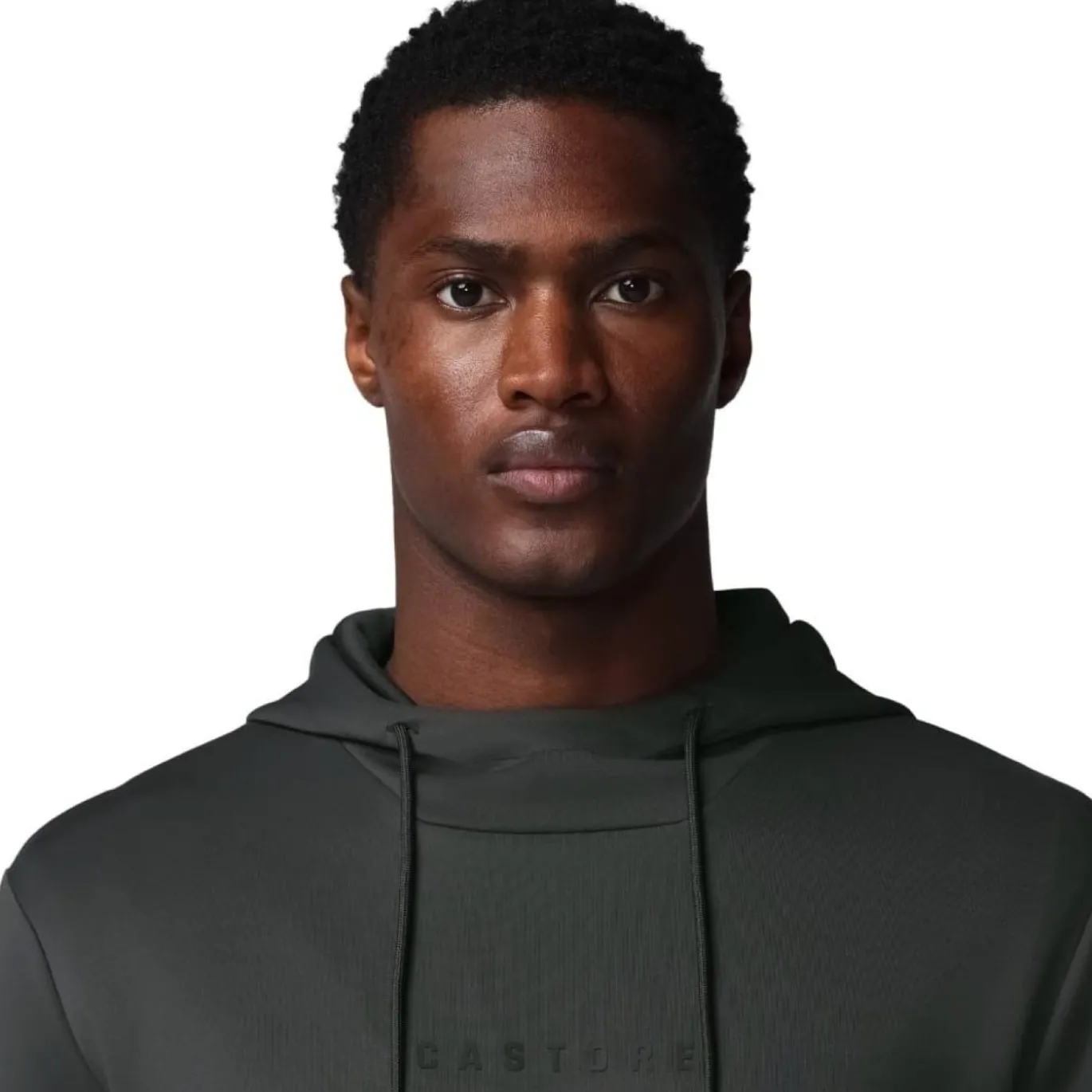 Castore Flex Lifestyle Joggingpak Hooded Donkergrijs Zwart