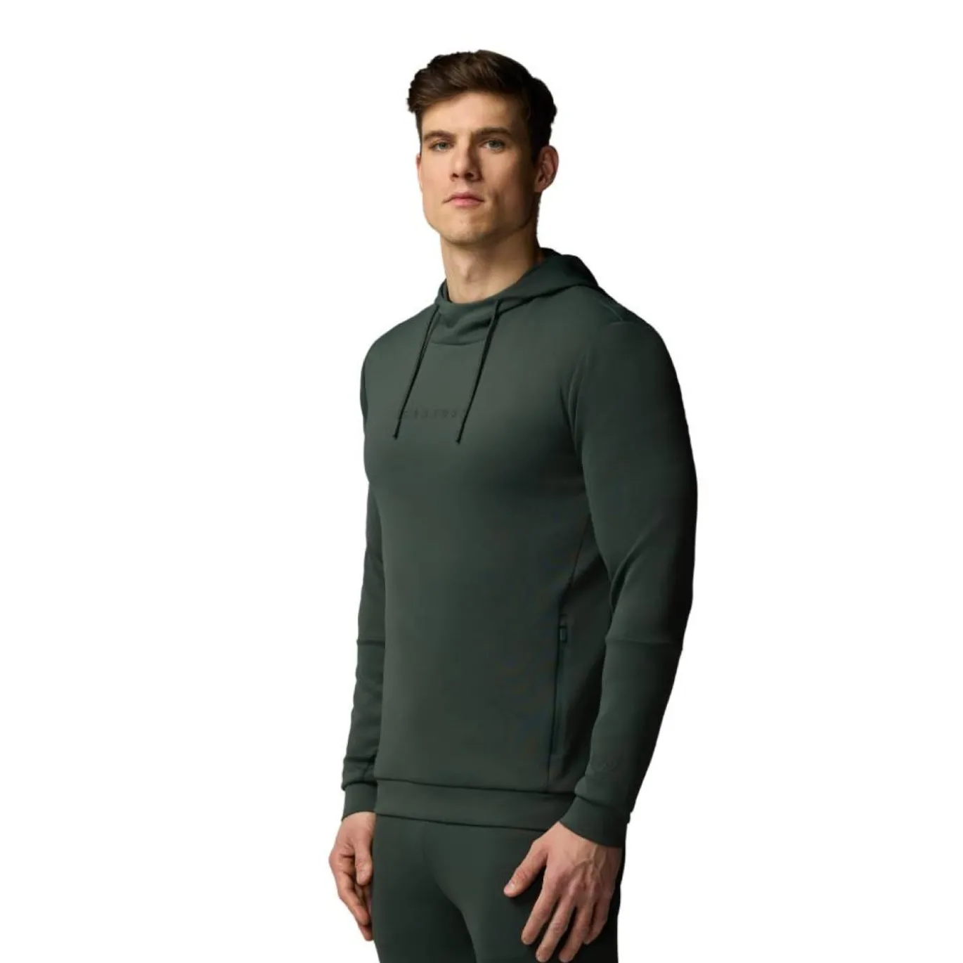 Castore Flex Lifestyle Joggingpak Hooded Donkergroen