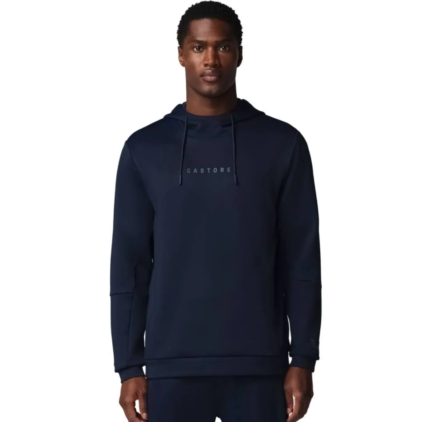Castore Flex Lifestyle Joggingpak Hooded Donkerblauw Grijsblauw