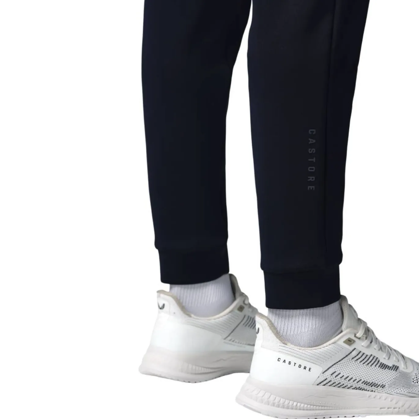 Castore Flex Lifestyle Joggingpak Hooded Donkerblauw Grijsblauw