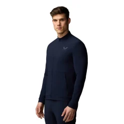 Castore Flex Lifestyle Trainingsjack Donkerblauw Grijs