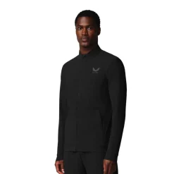 Castore Flex Lifestyle Trainingspak Full-Zip Zwart Donkergrijs