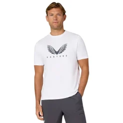 Castore Graphic T-Shirt Wit Donkergrijs
