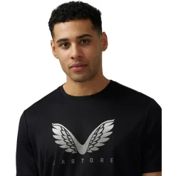 Castore Graphic T-Shirt Zwart Wit