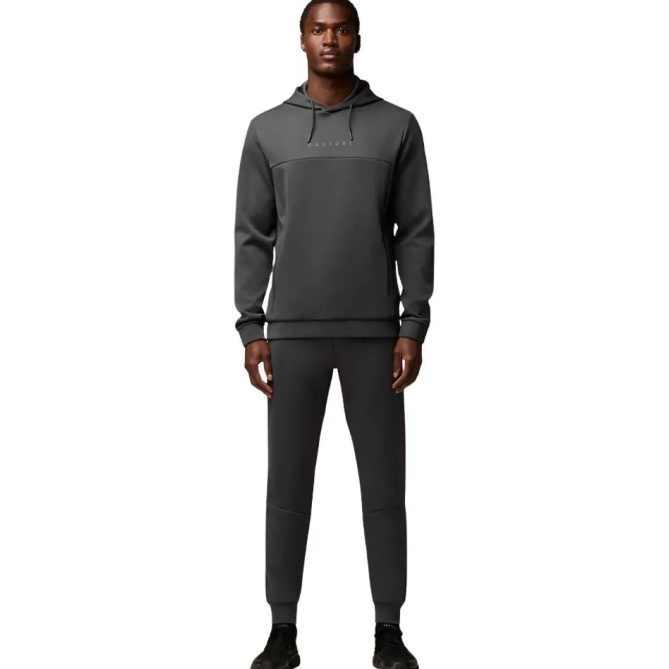 Castore Scuba Hoodie Antraciet Grijs
