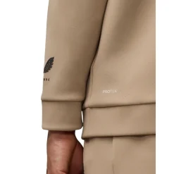 Castore Scuba Hoodie Beige Zwart