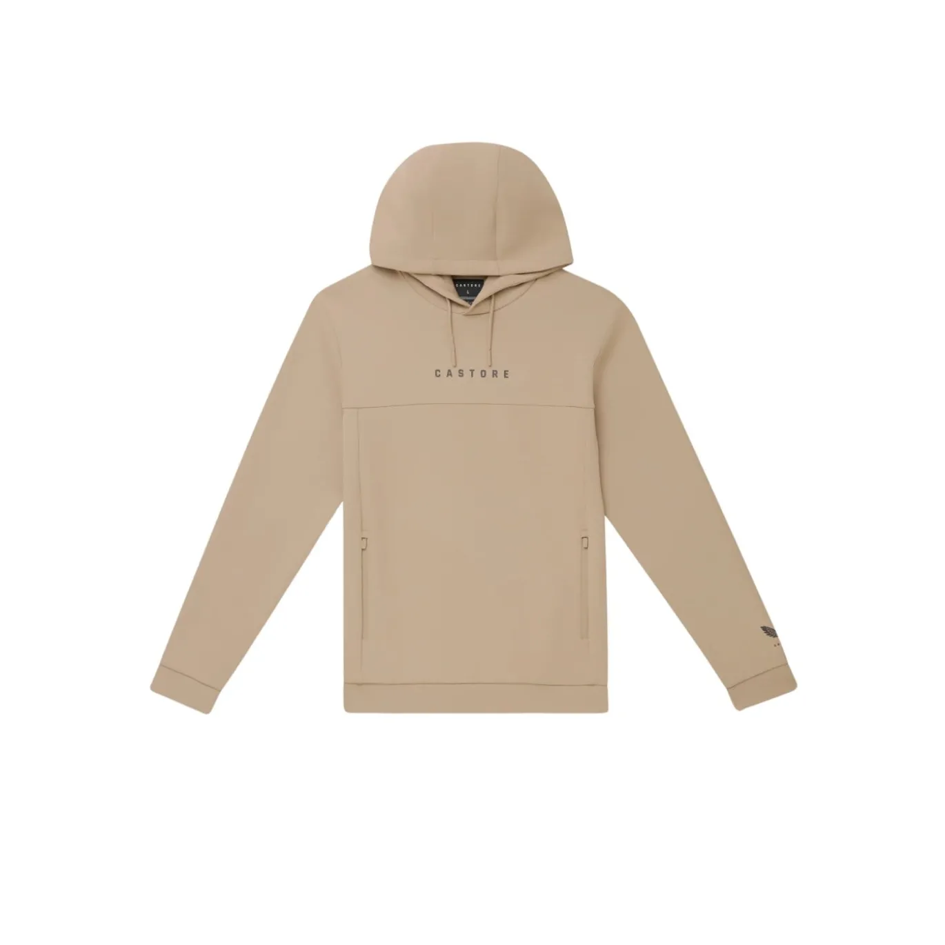 Castore Scuba Hoodie Beige Zwart