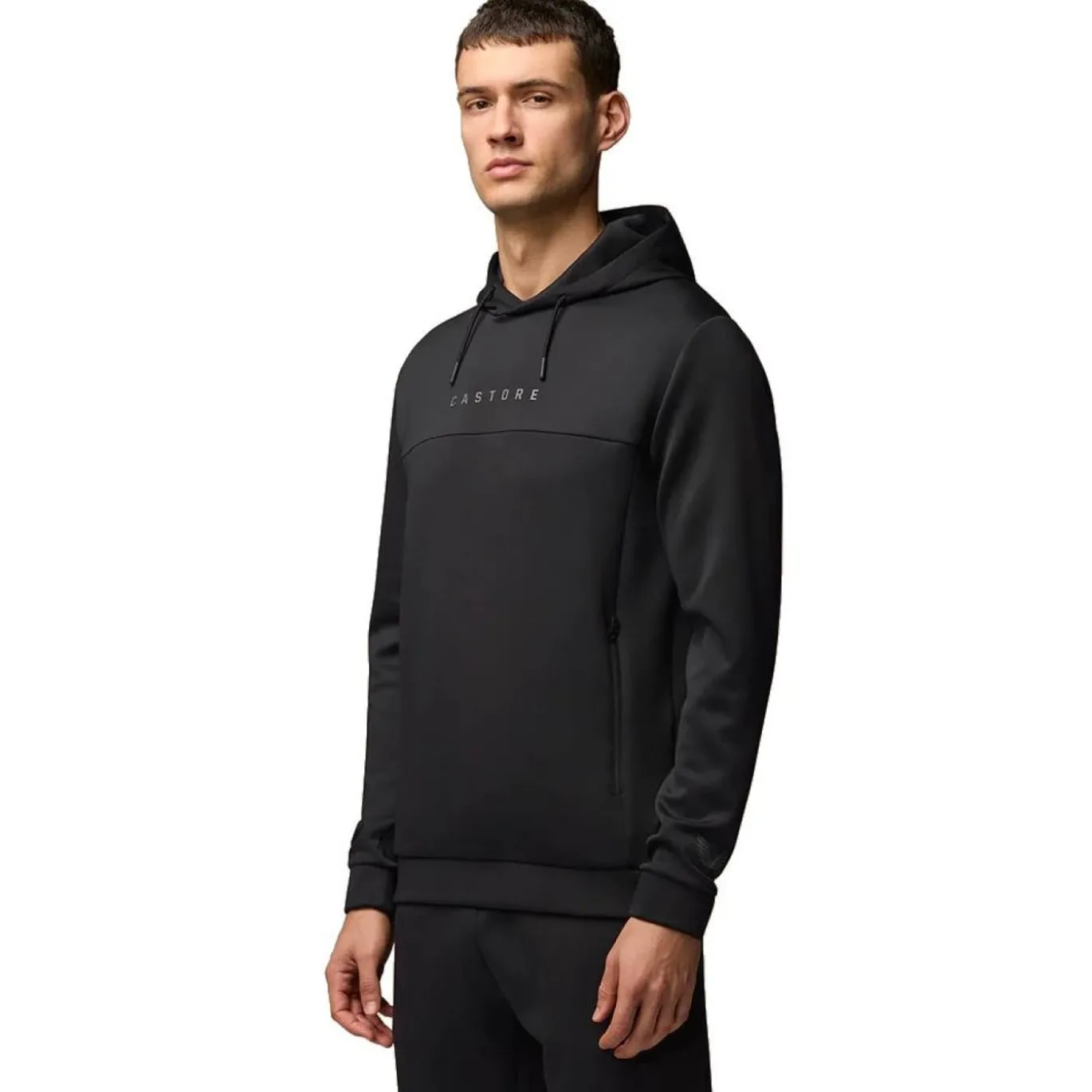 Castore Scuba Hoodie Zwart Grijs