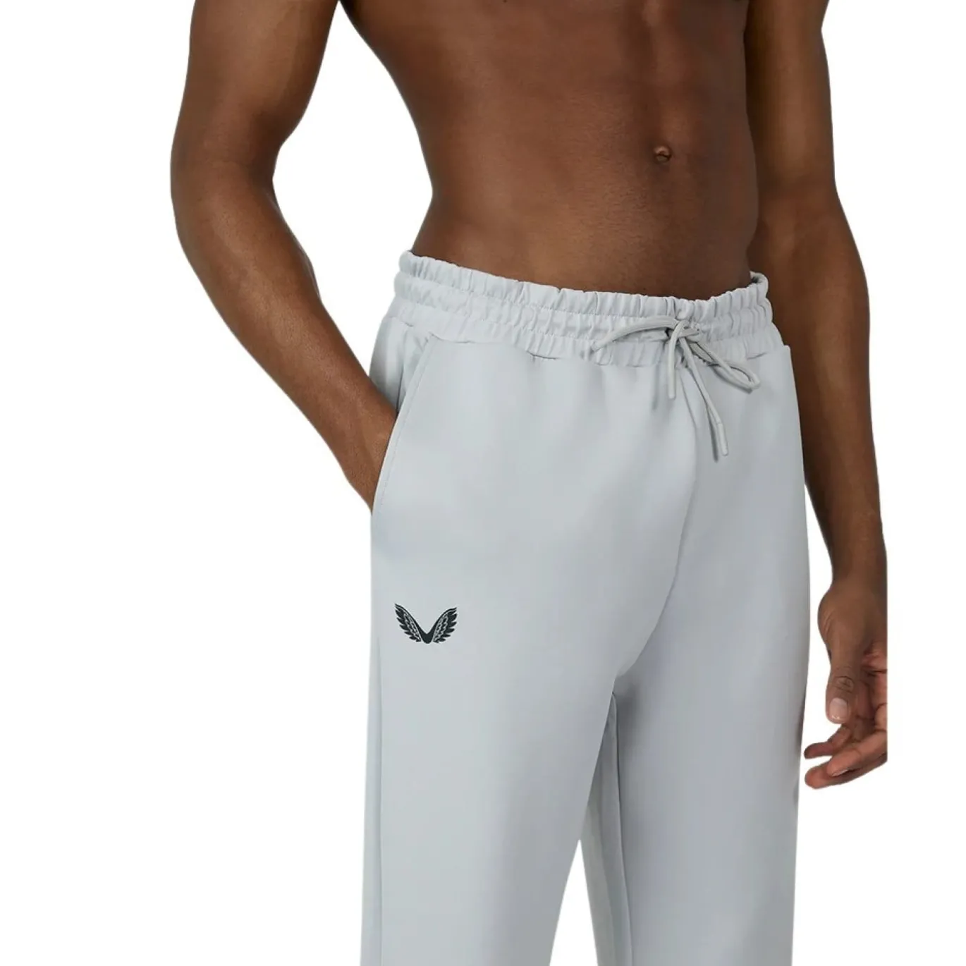 Castore Scuba Joggingbroek Lichtgrijs Zwart