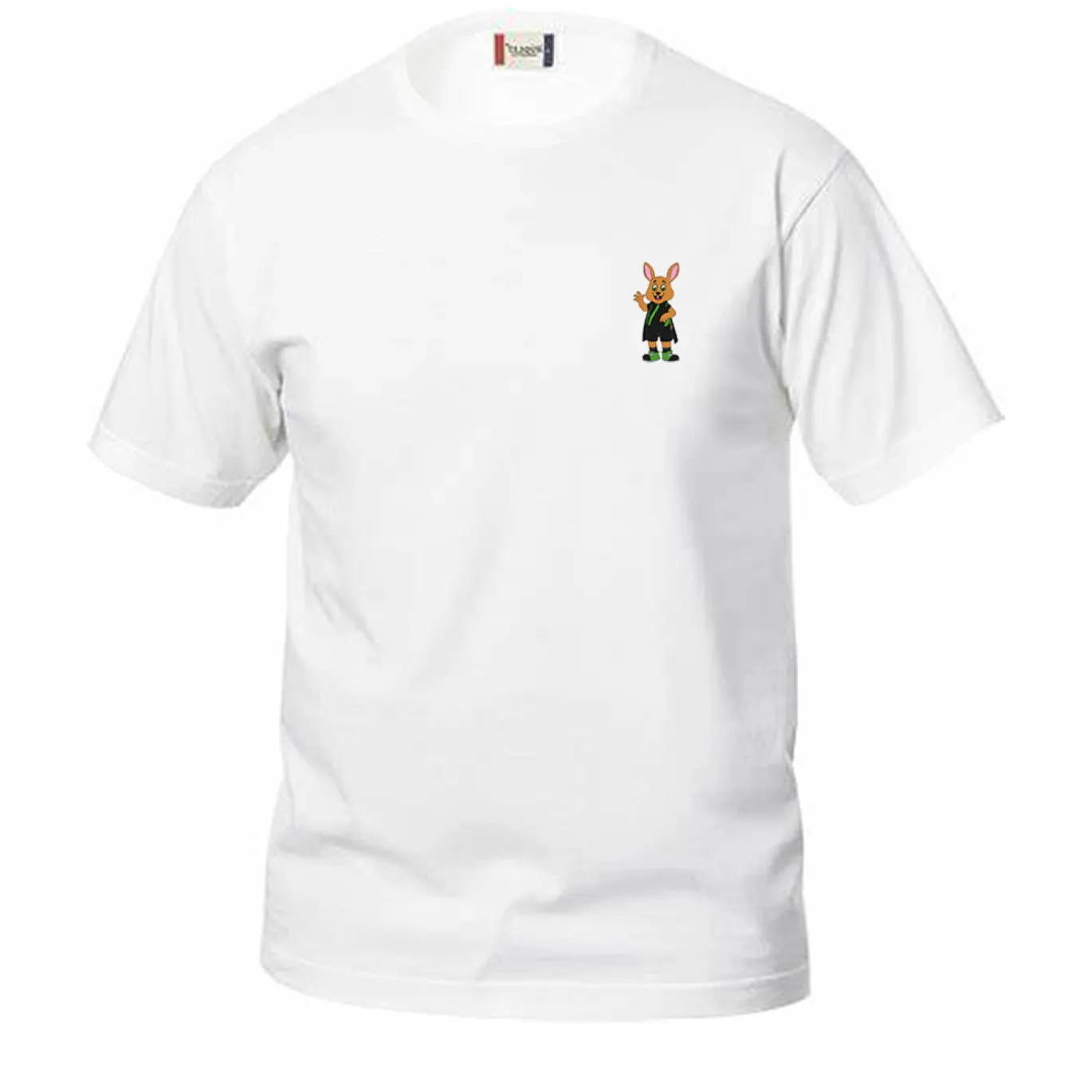 Cercle Brugge Casual T-Shirt Mascotte Kids Wit
