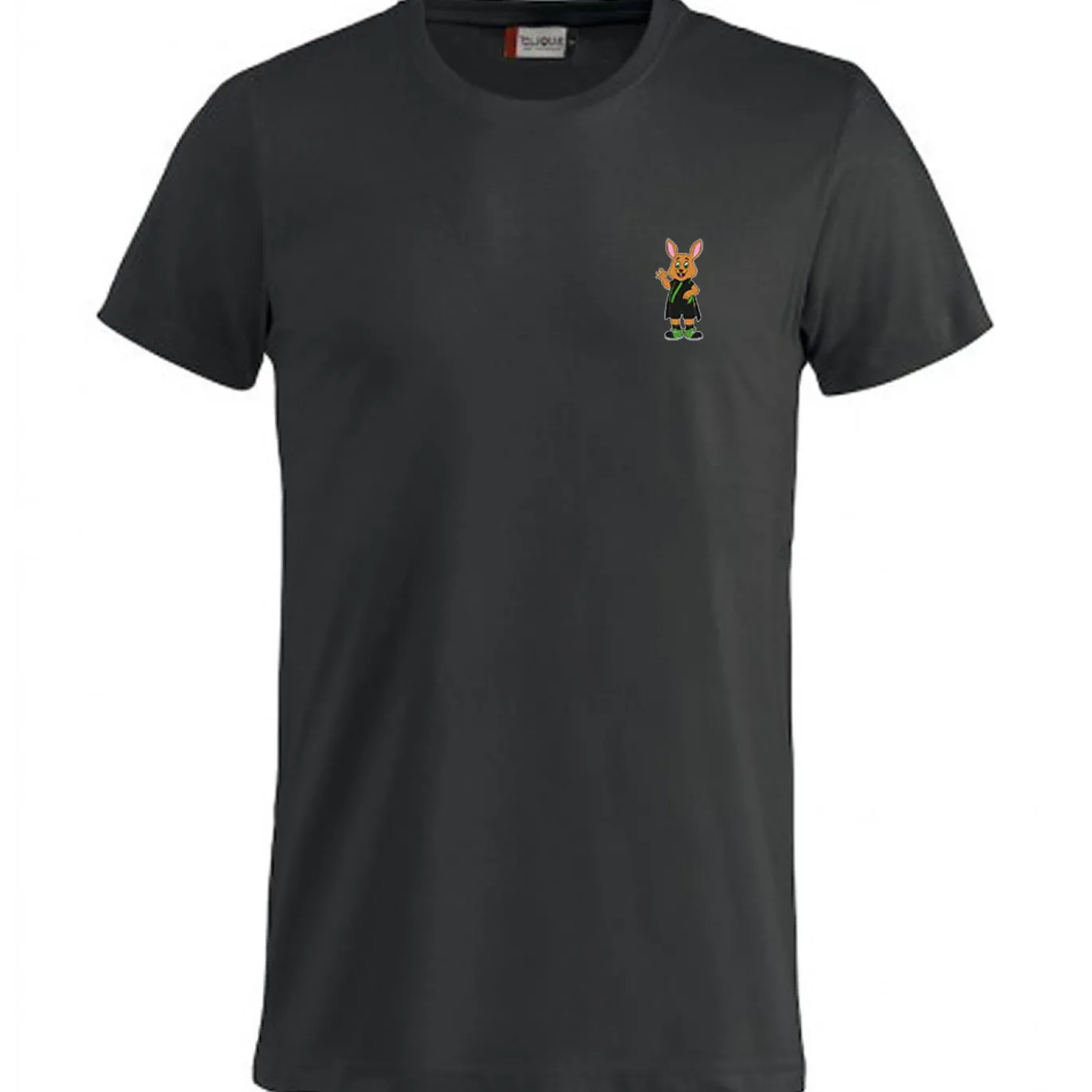 Cercle Brugge Casual T-Shirt Mascotte Kids Zwart