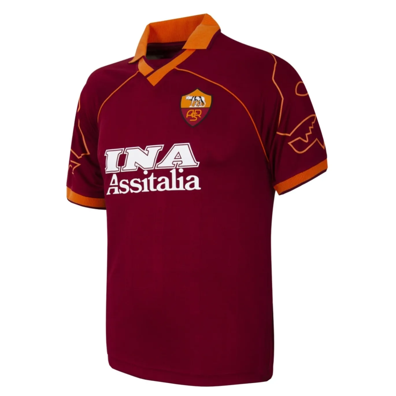 COPA AS Roma Retro Thuisshirt 1999-2000