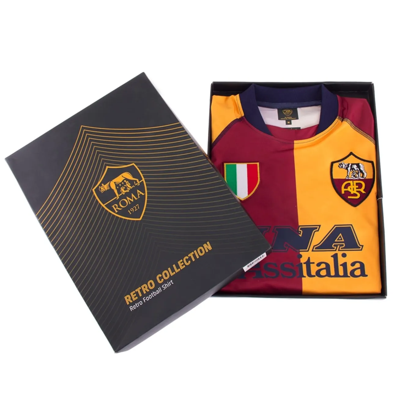 COPA AS Roma Retro Thuisshirt 2001-2002