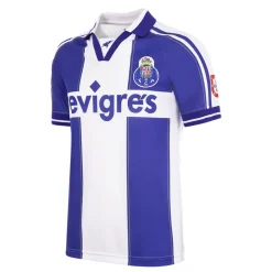 COPA FC Porto 1998-99 Retro Voetbalshirt Blauw Wit