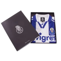 COPA FC Porto 1998-99 Retro Voetbalshirt Blauw Wit