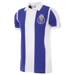 COPA FC Porto 1951-52 Retro Voetbalshirt Blauw Wit