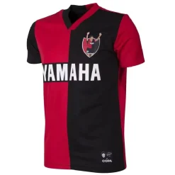 COPA Maradona x Newell“s Old Boys 1993 Retro Voetbalshirt Zwart Rood