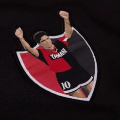 COPA Maradona x Newell´s Old Boys 1993 Retro Voetbalshirt Zwart Rood