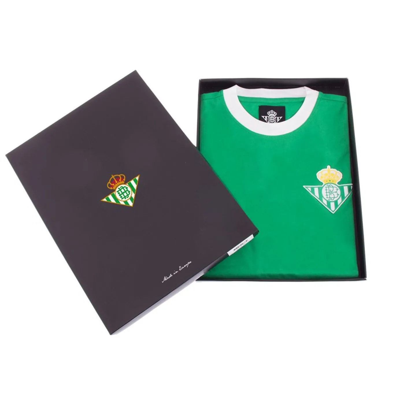 COPA Real Betis 1970's Away Retro Voetbalshirt Groen Wit