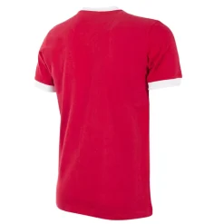 COPA SL Benfica 1974-75 Retro Voetbalshirt Rood Wit