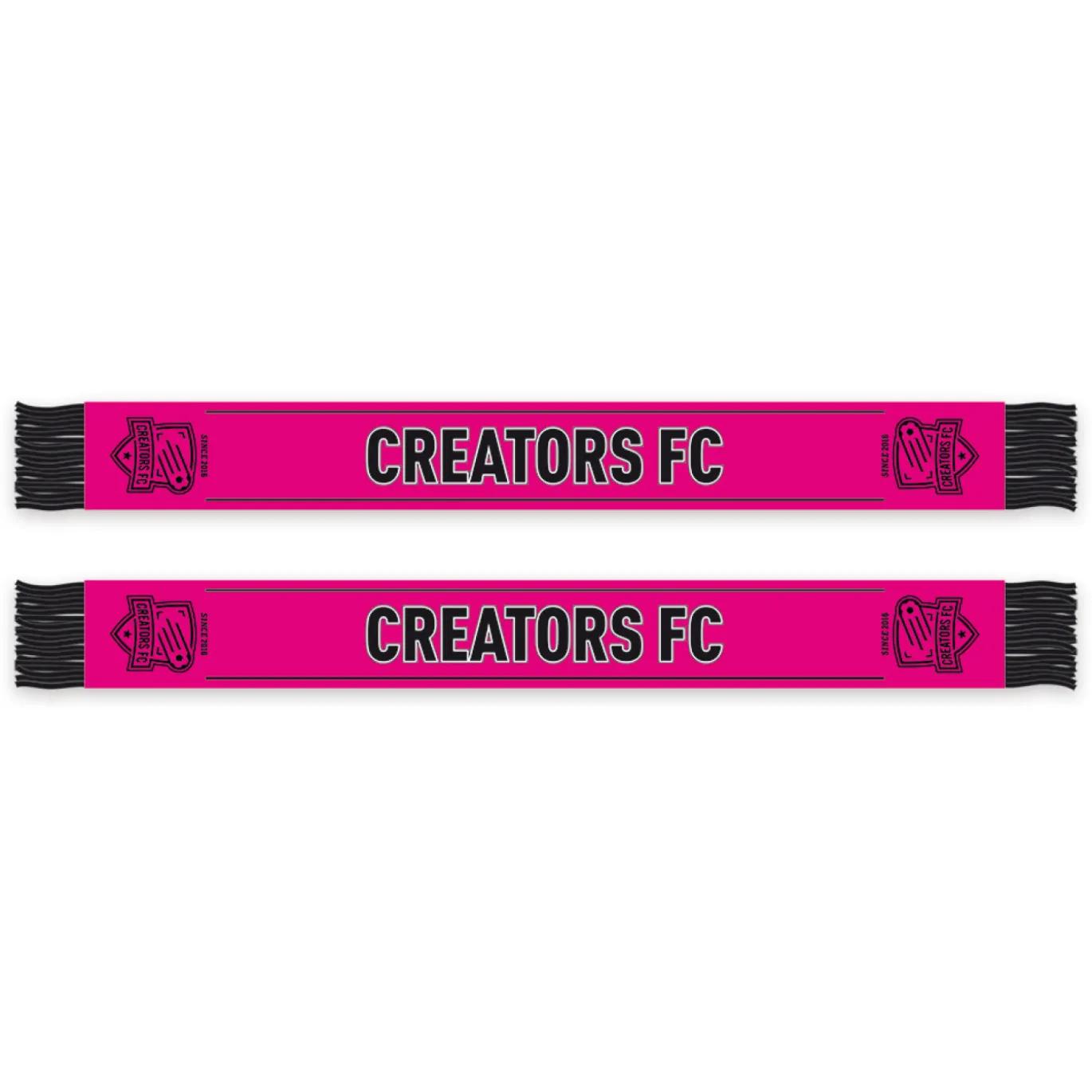 Creators FC Sjaal Roze Zwart