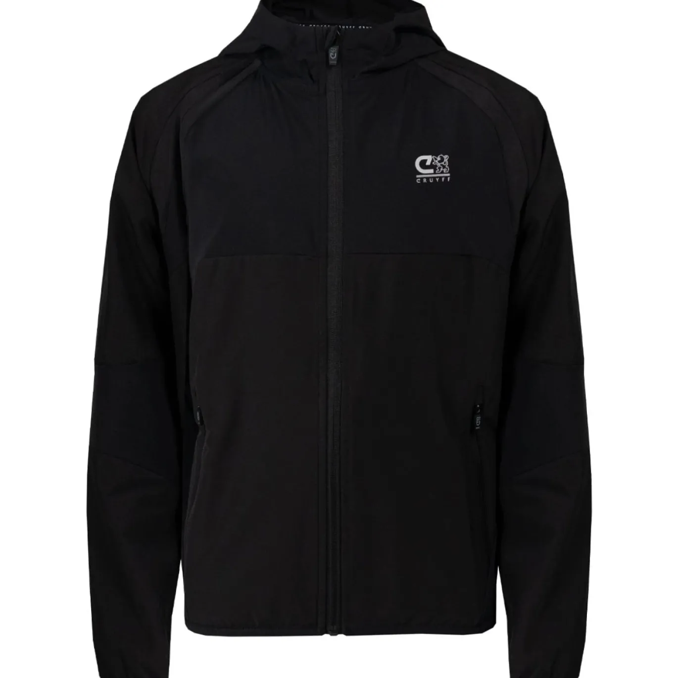Cruyff Agate Trainingsjack Kids Zwart