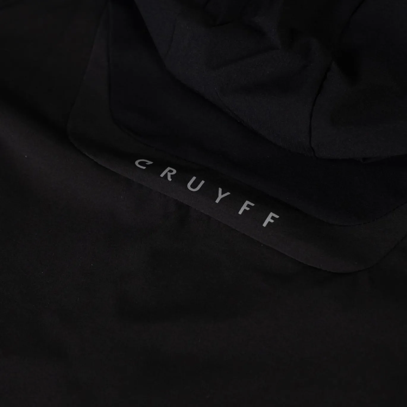 Cruyff Agate Trainingsjack Kids Zwart
