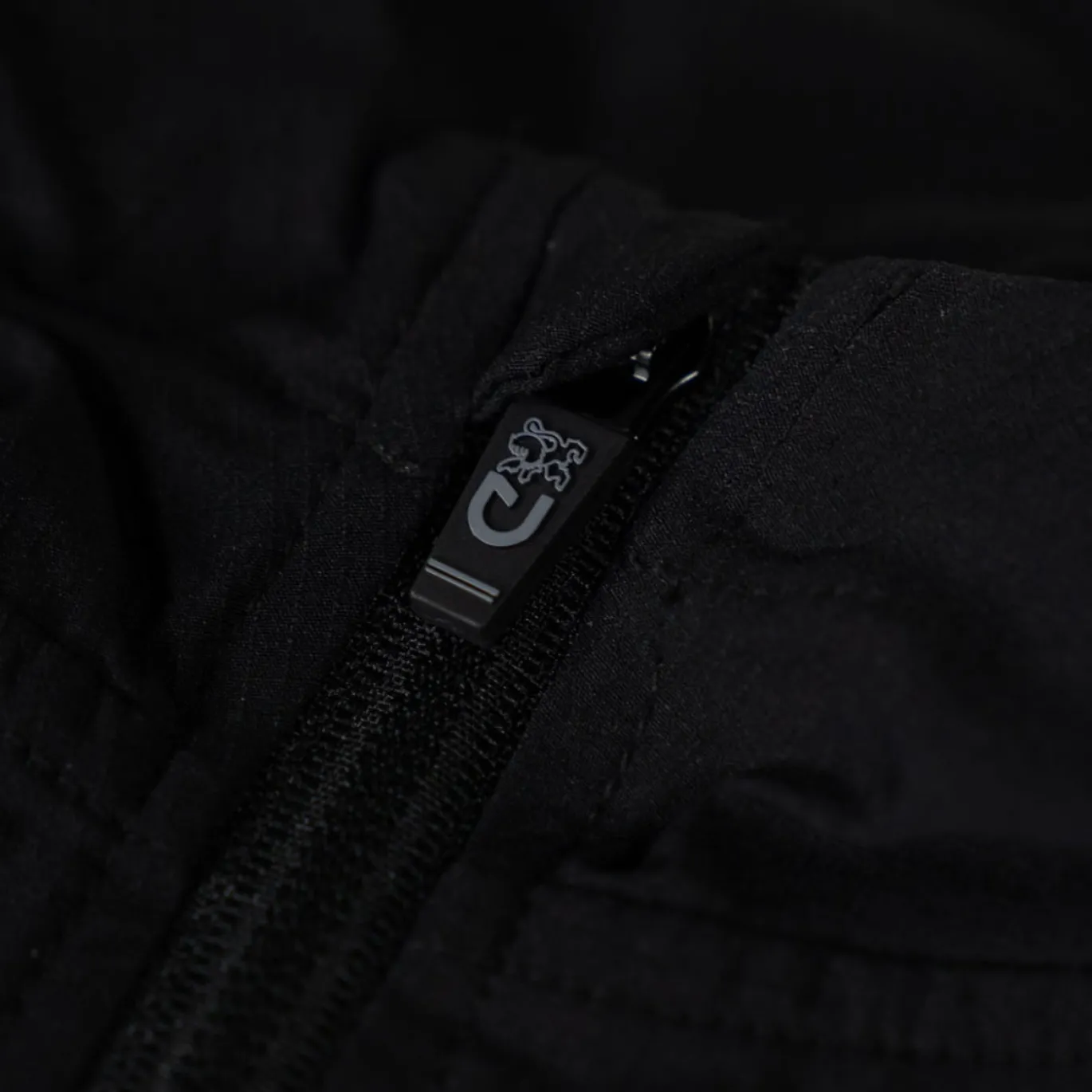 Cruyff Agate Trainingspak 1/4-Zip Kids Zwart