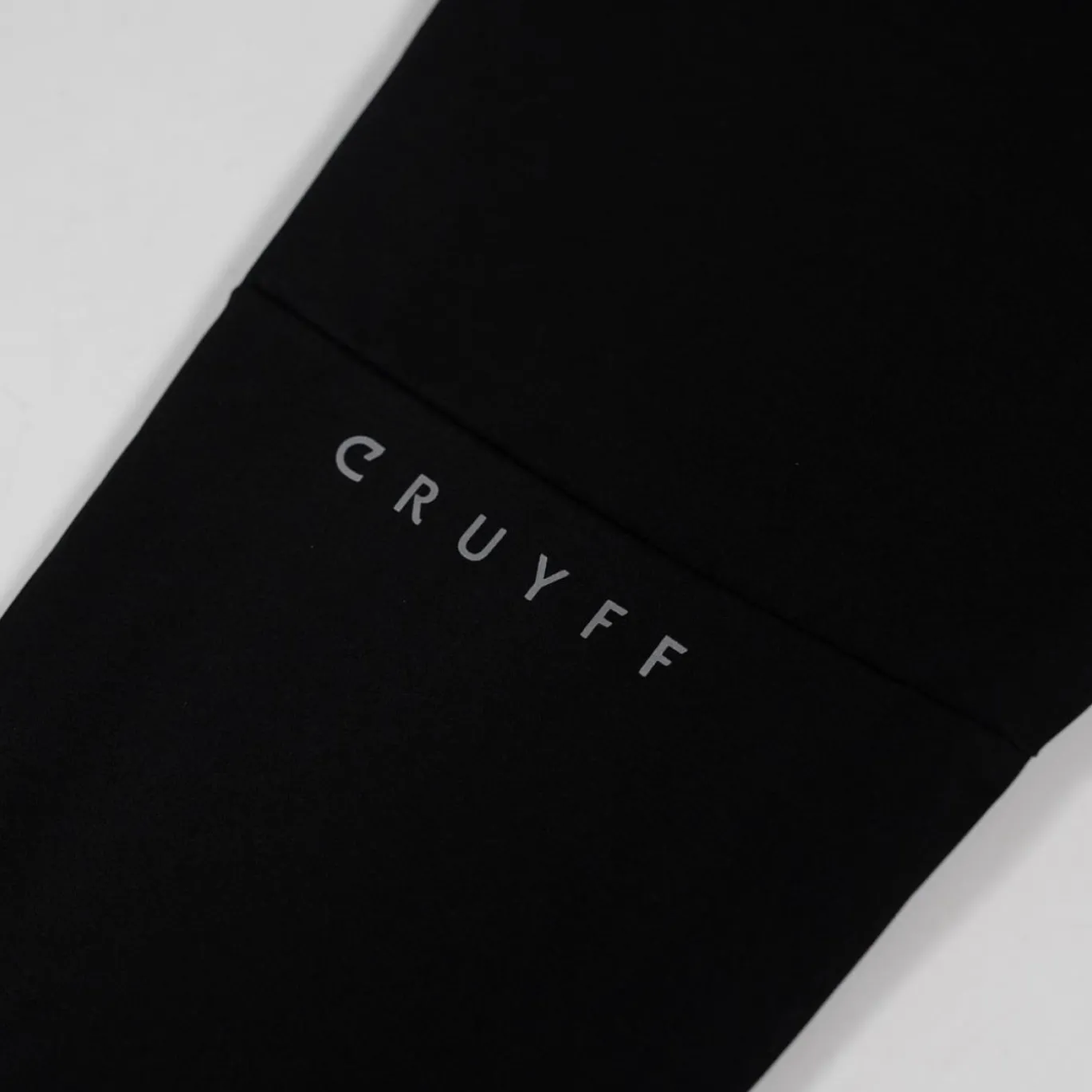 Cruyff Agate Trainingspak 1/4-Zip Kids Zwart