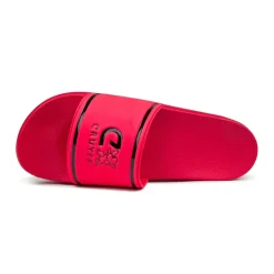 Cruyff Agua Copa Slippers Rood Zwart