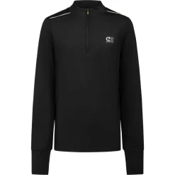 Cruyff Ametrine Trainingspak 1/4-Zip Kids Zwart