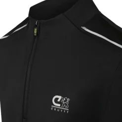Cruyff Ametrine Trainingstrui 1/4-Zip Kids Zwart