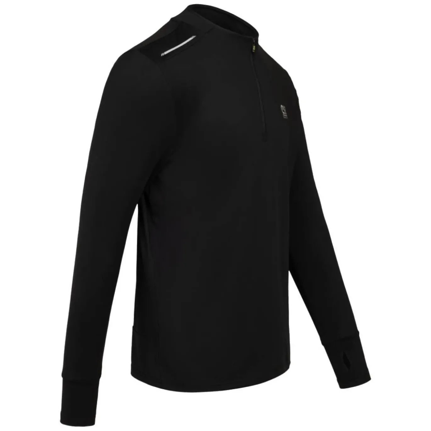 Cruyff Ametrine Trainingstrui 1/4-Zip Zwart