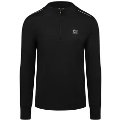 Cruyff Ametrine Trainingstrui 1/4-Zip Zwart