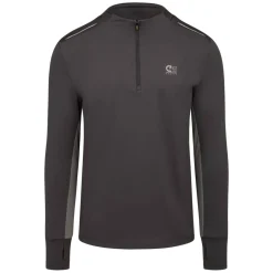 Cruyff Ametrine Trainingstrui 1/4-Zip Donkergrijs