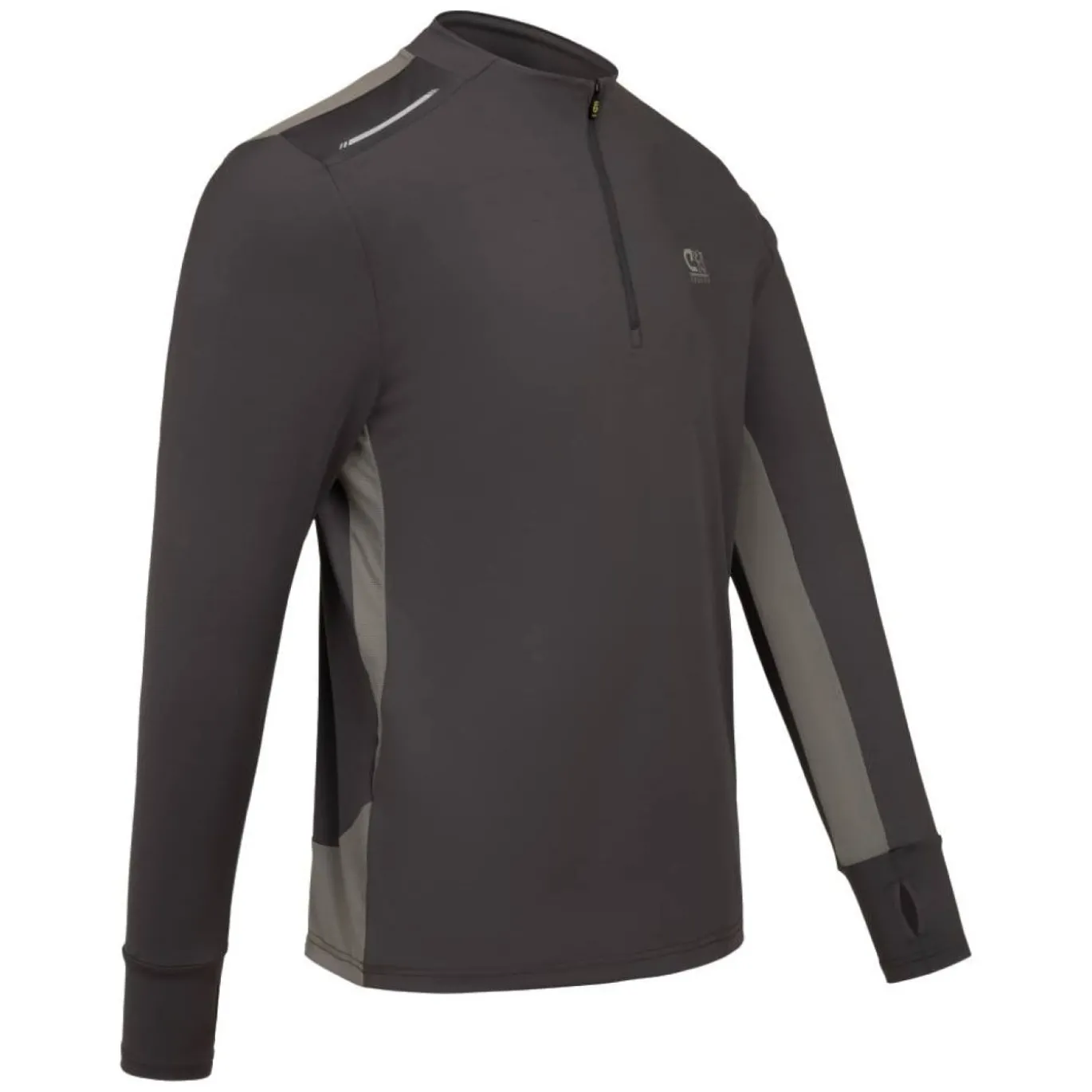 Cruyff Ametrine Trainingstrui 1/4-Zip Donkergrijs