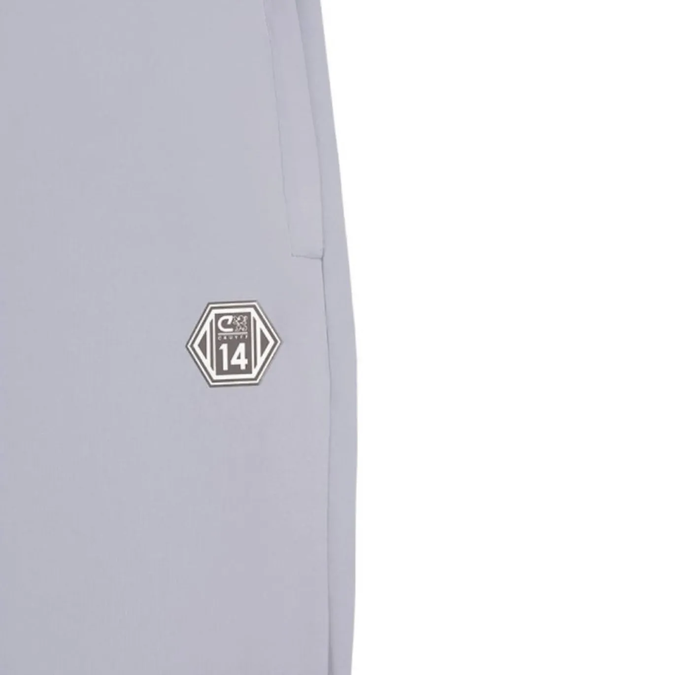 Cruyff Defense Trainingsbroek Kids Lichtgrijs Zwart Lichtblauw