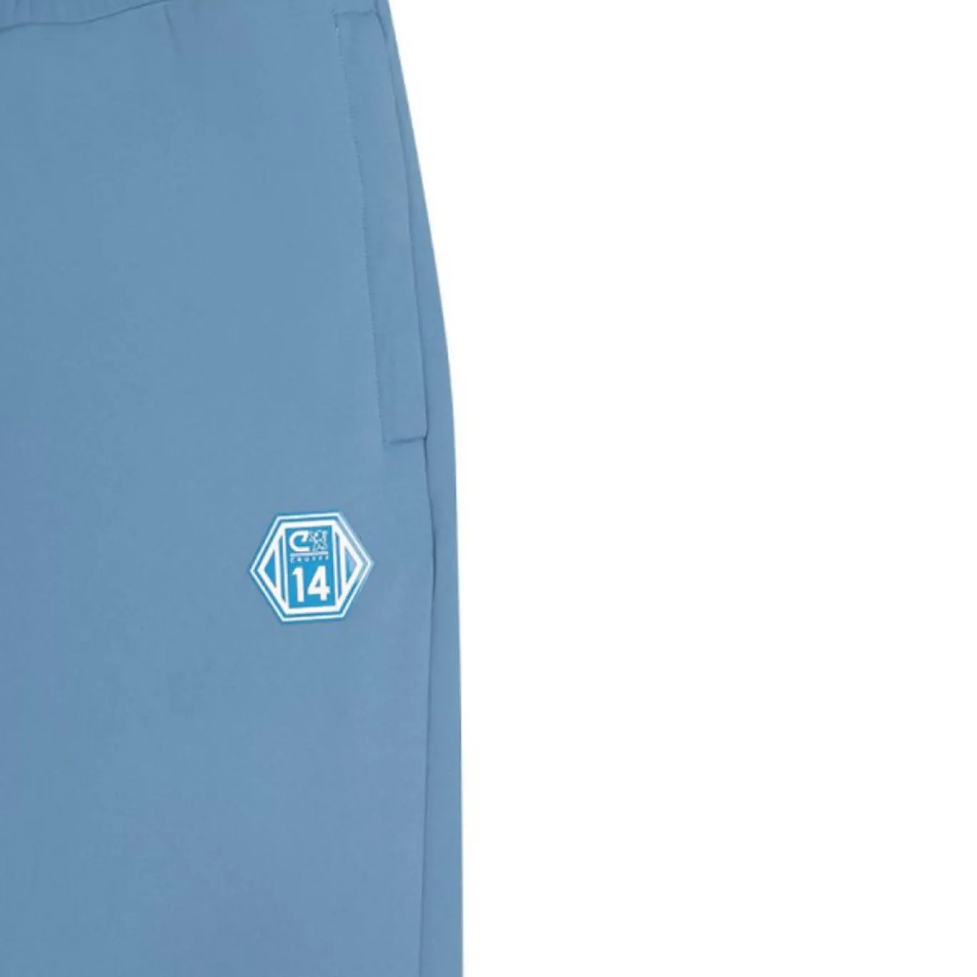 Cruyff Defense Trainingspak 1/4-Zip Kids Blauw Lichtblauw