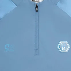 Cruyff Defense Trainingstrui 1/4-Zip Kids Blauw Lichtblauw