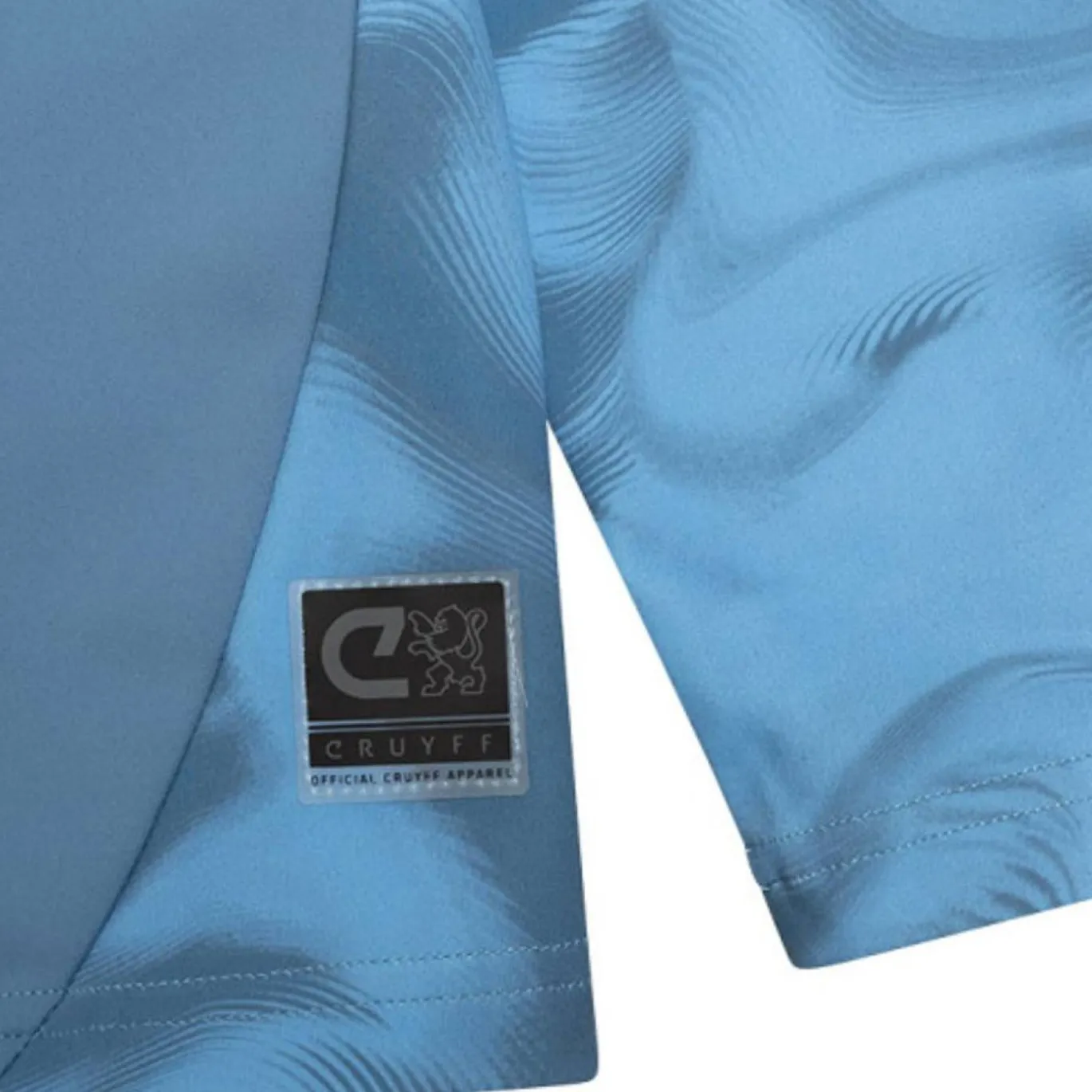 Cruyff Defense Trainingstrui 1/4-Zip Kids Blauw Lichtblauw
