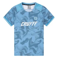 Cruyff Defense T-Shirt Kids Blauw Lichtblauw
