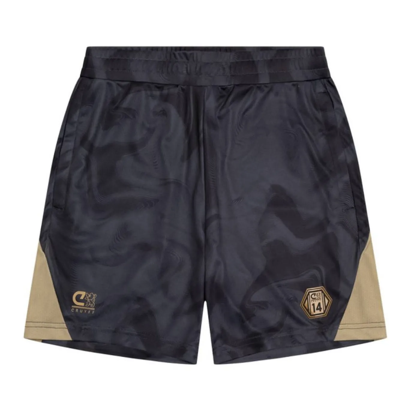 Cruyff Defense Zomerset Kids Zwart Goud