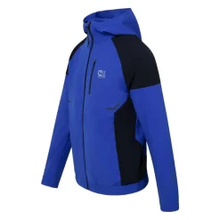 Cruyff Elite Jack Hooded Blauw Zwart Zilver