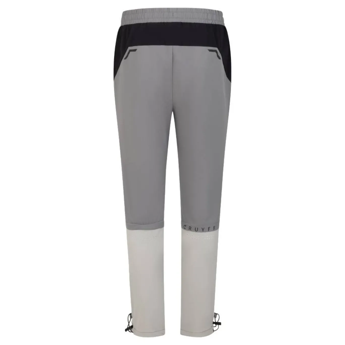 Cruyff Elite 2.0 Trainingsbroek Kids Grijs Zwart